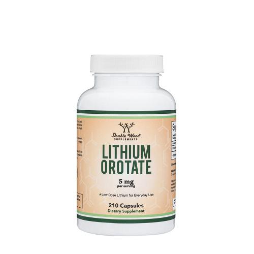 Double Wood Supplements Lithium Orotate  (210 capsules)